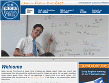 Tablet Screenshot of englishclass.tw